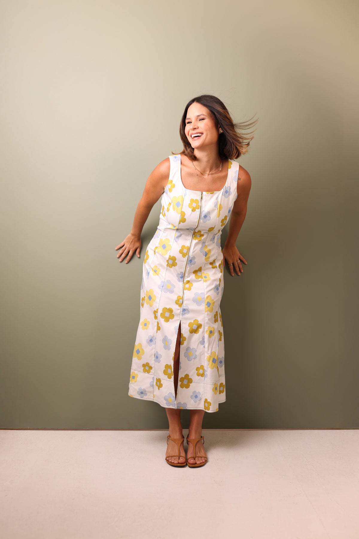 AMALIA DRESS IN FLOWERS
