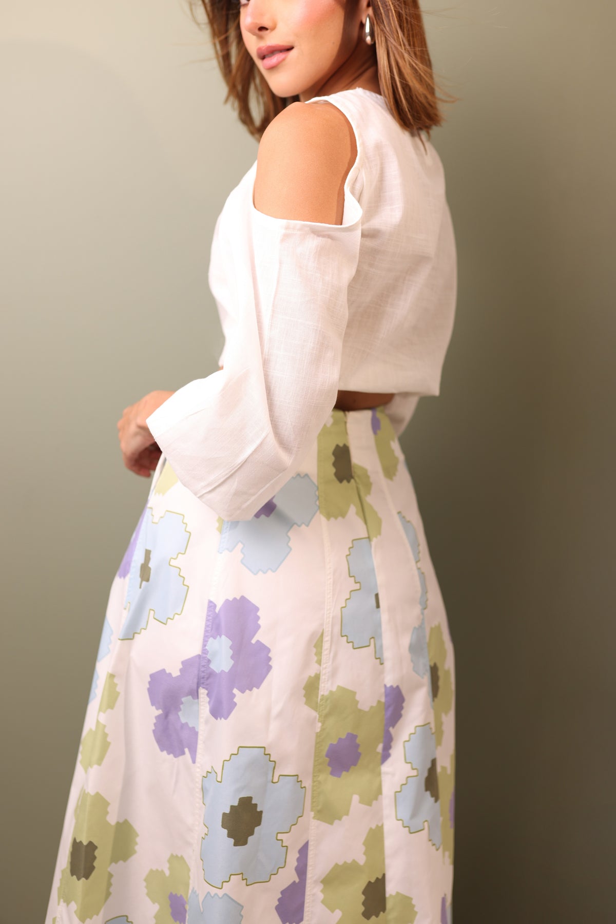 SOPHIA SKIRT IN FLOWERS