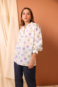 CARLOTA TOP IN FLOWERS