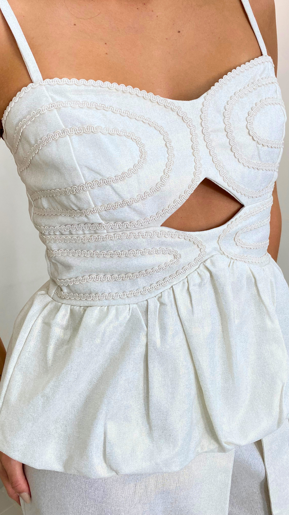 AMAL TOP IN LINEN
