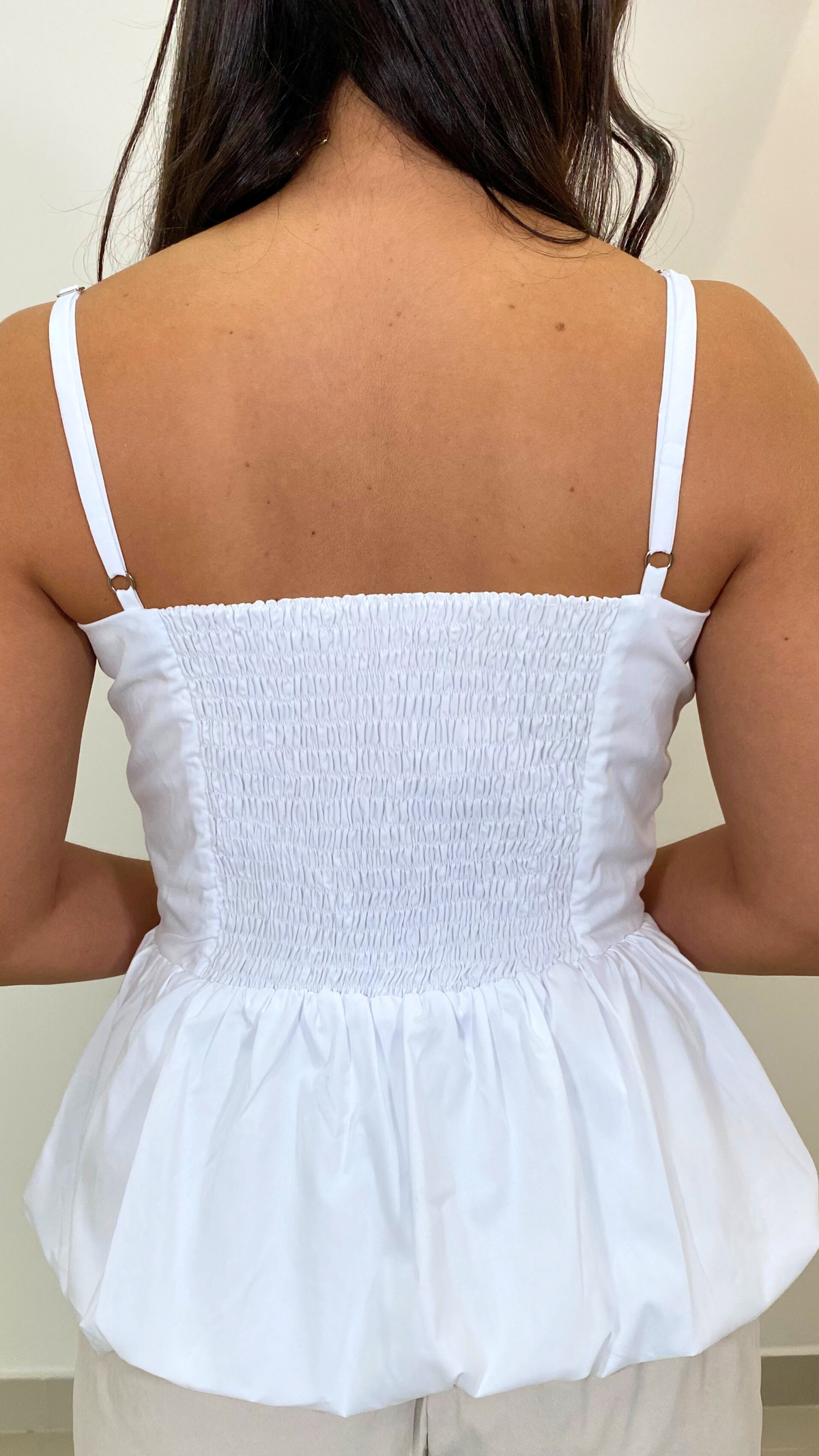 AMAL TOP IN IVORY