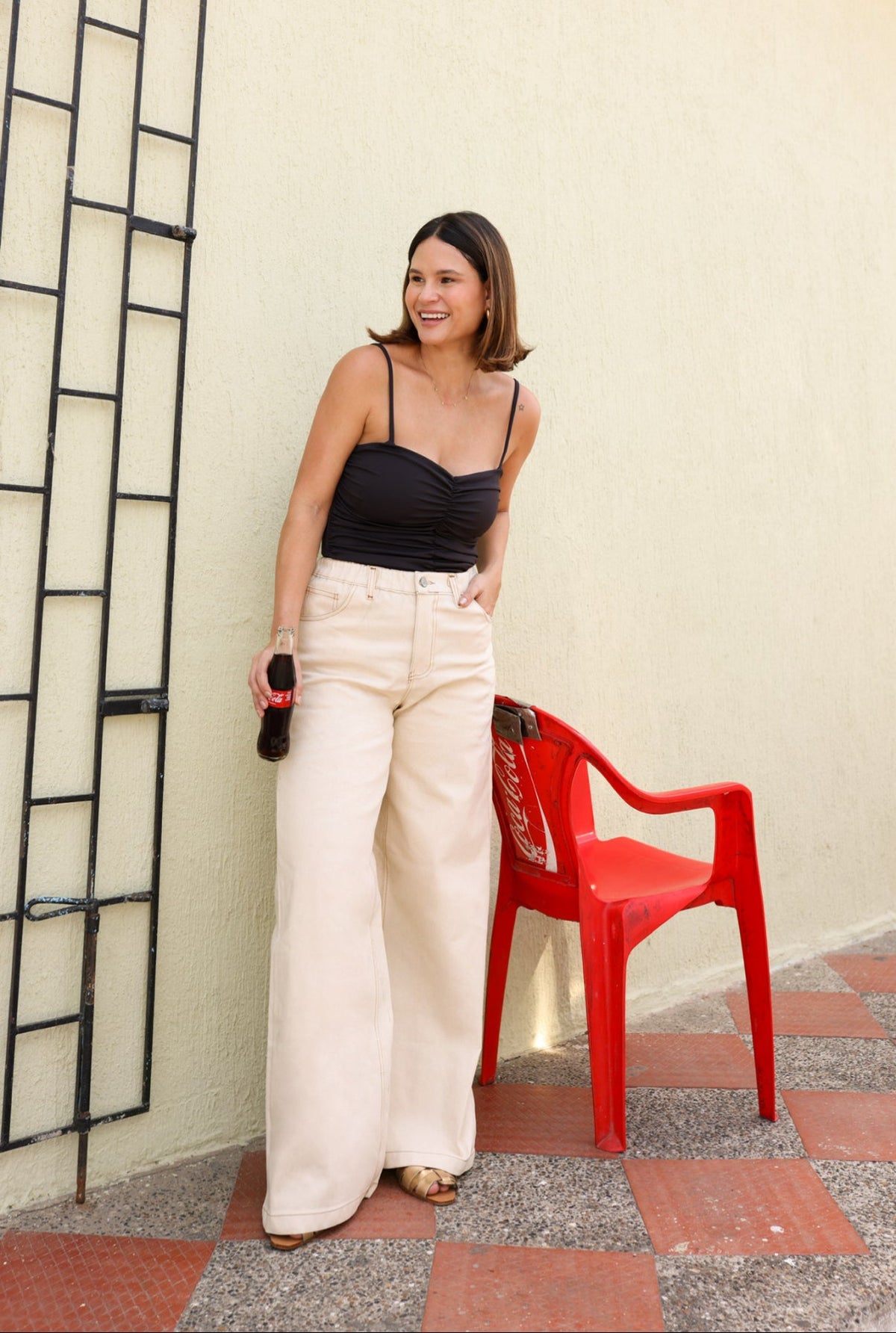 POPPY JEAN IN CREAM